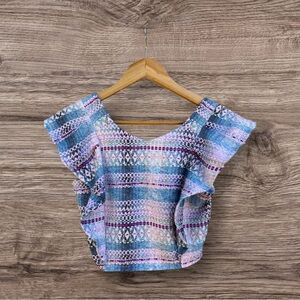 Koch Tweed Crop Top XS